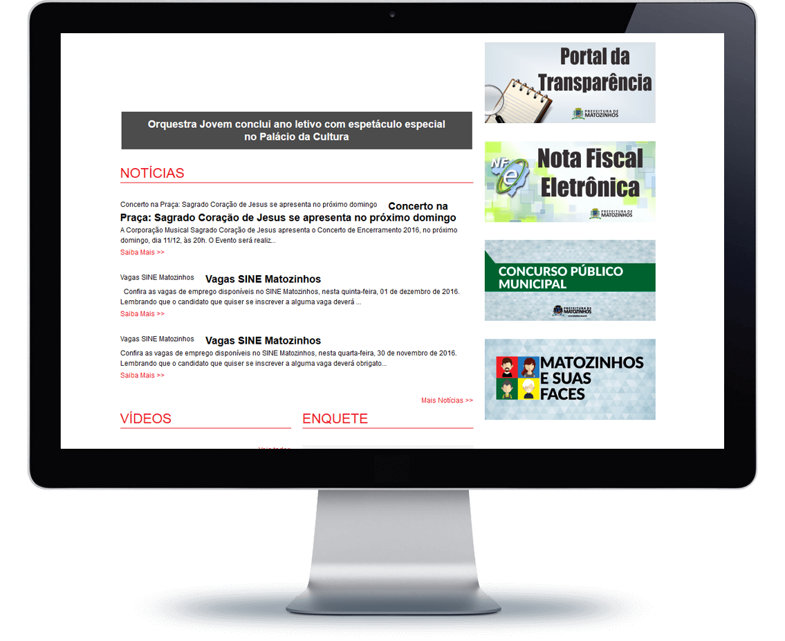 Novo Portal Prefeitura Municipal De Matozinhos Mg Plenus Gestão Pública Blog 9215